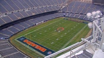 Weather camera view of Soldier Field.