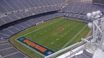 Weather camera view of Soldier Field.