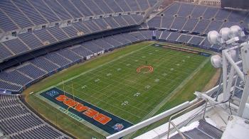 Weather camera view of Soldier Field.