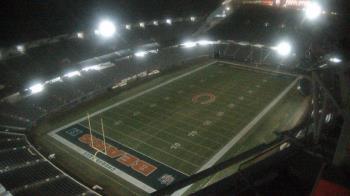 Weather camera view of Soldier Field.
