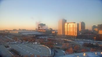 Weather camera view of Soldier Field.