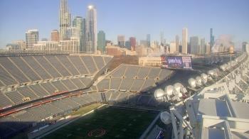 Weather camera view of Soldier Field.