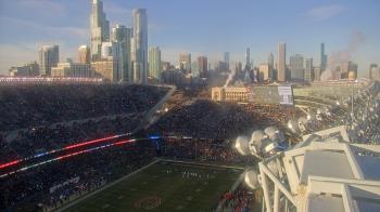 Weather camera view of Soldier Field.