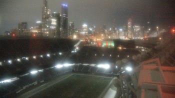 Weather camera view of Soldier Field.