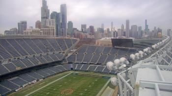Weather camera view of Soldier Field.