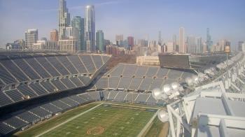 Weather camera view of Soldier Field.