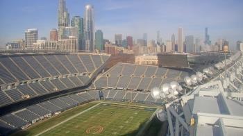 Weather camera view of Soldier Field.
