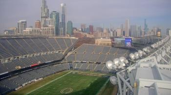 Weather camera view of Soldier Field.