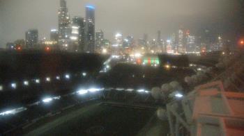 Weather camera view of Soldier Field.