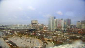 Weather camera view of Soldier Field.