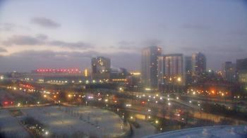 Weather camera view of Soldier Field.