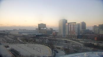 Weather camera view of Soldier Field.