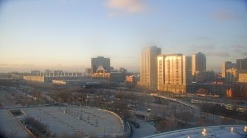 Weather camera view of Soldier Field.