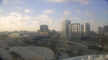 Weather camera view of Soldier Field.