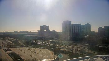 Weather camera view of Soldier Field.