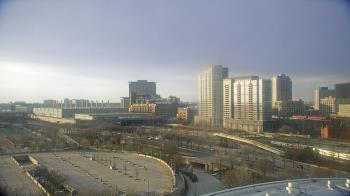 Weather camera view of Soldier Field.