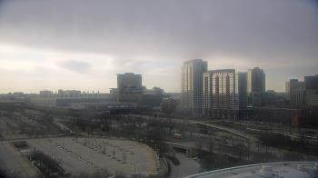 Weather camera view of Soldier Field.
