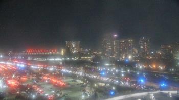 Weather camera view of Soldier Field.