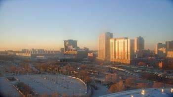 Weather camera view of Soldier Field.