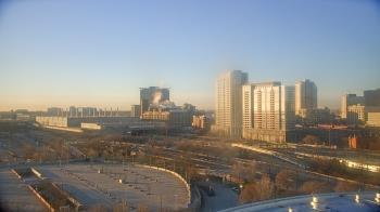 Weather camera view of Soldier Field.