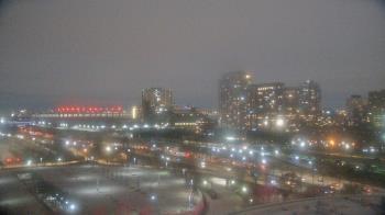 Weather camera view of Soldier Field.