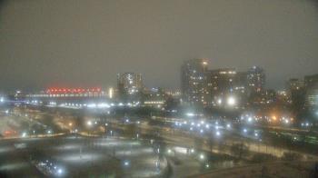 Weather camera view of Soldier Field.