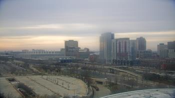 Weather camera view of Soldier Field.