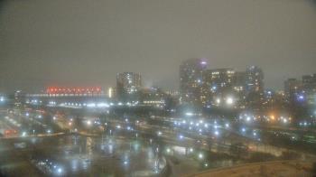 Weather camera view of Soldier Field.