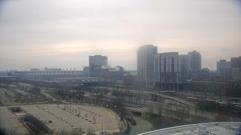 Weather camera view of Soldier Field.