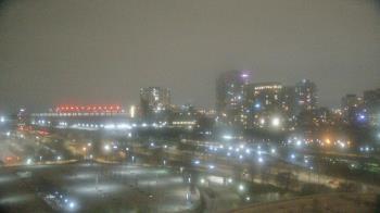 Weather camera view of Soldier Field.