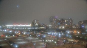 Weather camera view of Soldier Field.