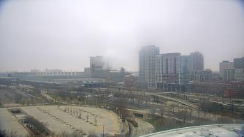 Weather camera view of Soldier Field.