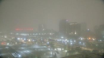 Weather camera view of Soldier Field.
