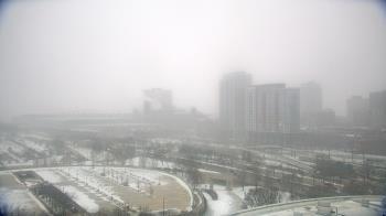Weather camera view of Soldier Field.