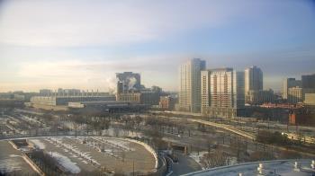 Weather camera view of Soldier Field.