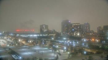 Weather camera view of Soldier Field.