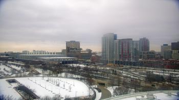 Weather camera view of Soldier Field.