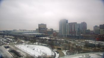 Weather camera view of Soldier Field.