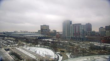 Weather camera view of Soldier Field.