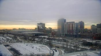 Weather camera view of Soldier Field.