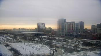 Weather camera view of Soldier Field.