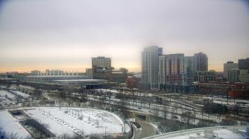 Weather camera view of Soldier Field.