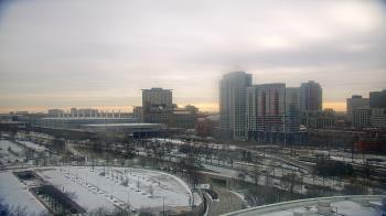 Weather camera view of Soldier Field.
