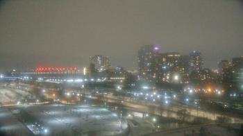 Weather camera view of Soldier Field.