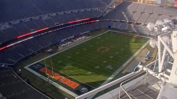 Weather camera view of Soldier Field.