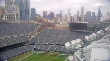 Weather camera view of Soldier Field.