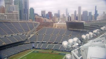 Weather camera view of Soldier Field.
