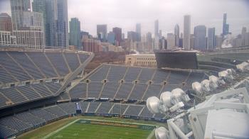 Weather camera view of Soldier Field.