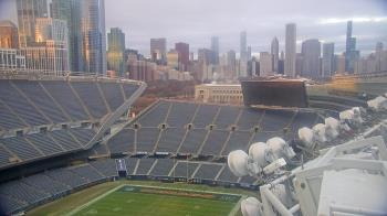 Weather camera view of Soldier Field.