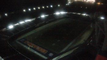 Weather camera view of Soldier Field.